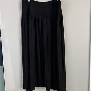 NWT Women’s J.Jill Black Maxi Skirt